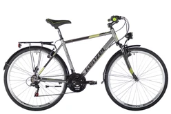 KENZEL Bicykel ARW TR matný metallic/zelený, Veľkosť rámu 48cm