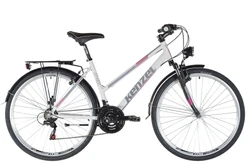 KENZEL Bicykel ARW TR woman biely/ružový, Veľkosť rámu 44cm