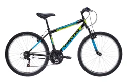 KENZEL Bicykel Avox SF čierny/zelený, Veľkosť kolesa 26”, Veľkosť rámu 17”