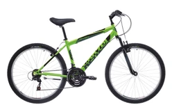 KENZEL Bicykel Avox SF neon zelený/čierny, Veľkosť kolesa 26”, Veľkosť rámu 17”