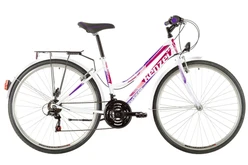KENZEL Bicykel Fresh woman biely/fialový