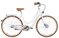 KENZEL Bicykel Nostalgic Deluxe 3spd biely/hnedý