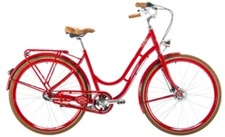 KENZEL Bicykel Nostalgic Deluxe 3spd ferrari/biely