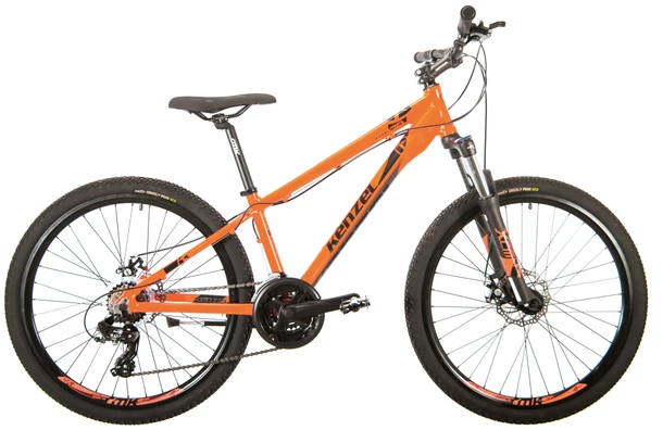 KENZEL Bicykel Shade SF26 junior fluo orange/čierny