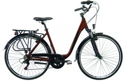KENZEL Bicykel Siluet Royal 6spd hnedý/čierny