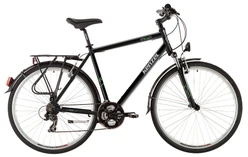 KENZEL Bicykel Stroller Touring matný čierny/strieborný, Veľkosť rámu 48cm