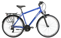 KENZEL Bicykel Stroller Touring royal blue/strieborný, Veľkosť rámu 48cm