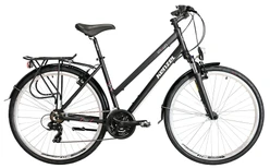 KENZEL Bicykel Stroller TR woman matný čierny/strieborný, Veľkosť rámu 44cm