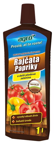 Hnojivo na paradajky, papriky a uhorky 1L