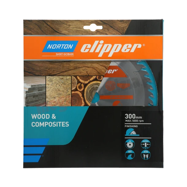 NORTON CLIPPER Kotúč pílový drevo 300x3,2/2,2x30 Z48