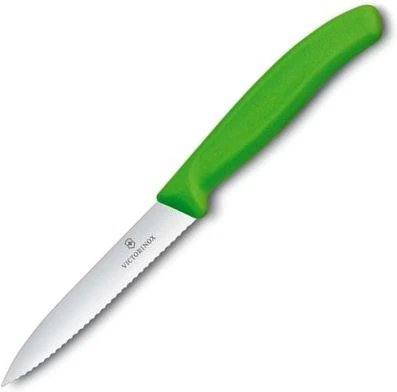 VICTORINOX Nôž 10cm na zeleninu zelený