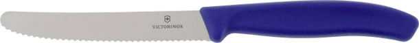 VICTORINOX Nôž 11cm zúbkový modrý