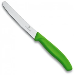 VICTORINOX Nôž 11cm zúbkový zelený