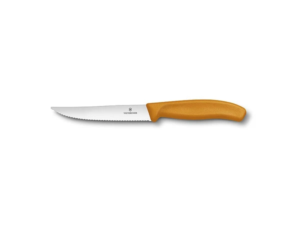 VICTORINOX Nôž 12cm zubkatý oranžový