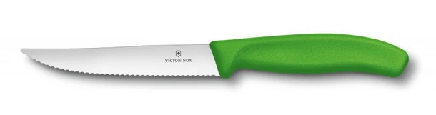 VICTORINOX Nôž 12cm zúbkový zelený