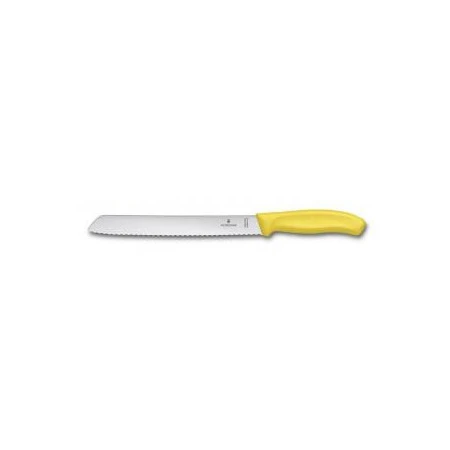 Nôž VX chleb. zubkatý 21cm žltý