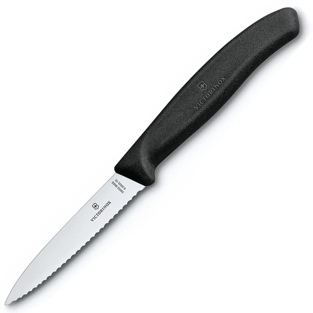 VICTORINOX Nôž na zeleninu 8cm čierny
