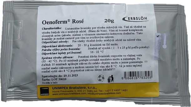 Oenoferm Rose F3 20g