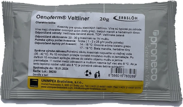 Oenoferm Veltiner F3 20 g