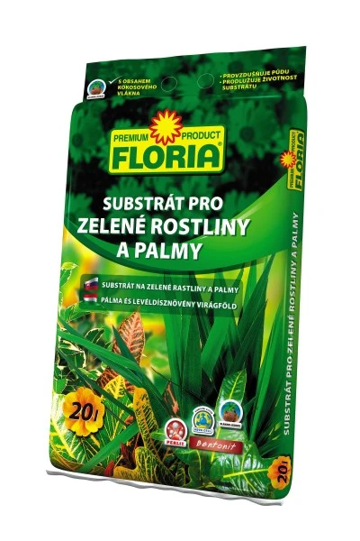 Substrát na zelené rastliny a palmy 20L