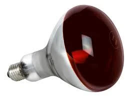 Žiarovka Infra 150W E27 červená